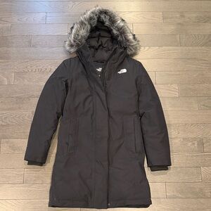 The North Face Women's Black Jacket with Fur Hood
